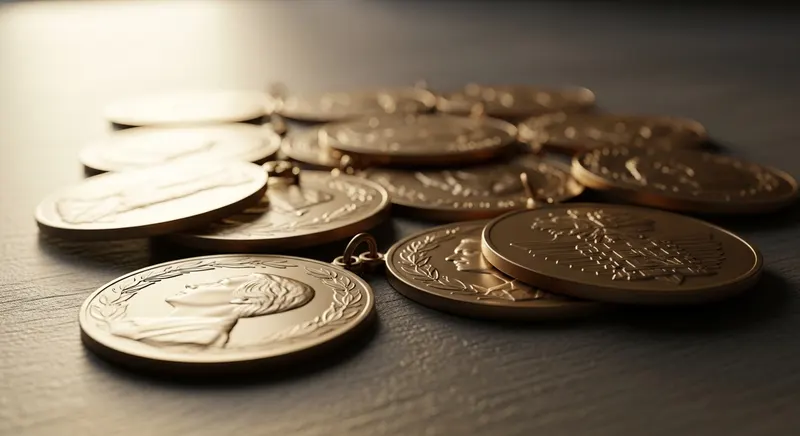 bronze medals - promotional merchandise