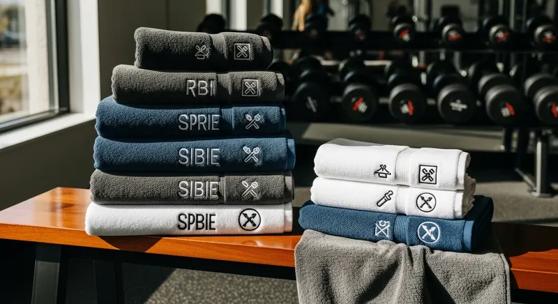 custom gym towels - promotional merchandise